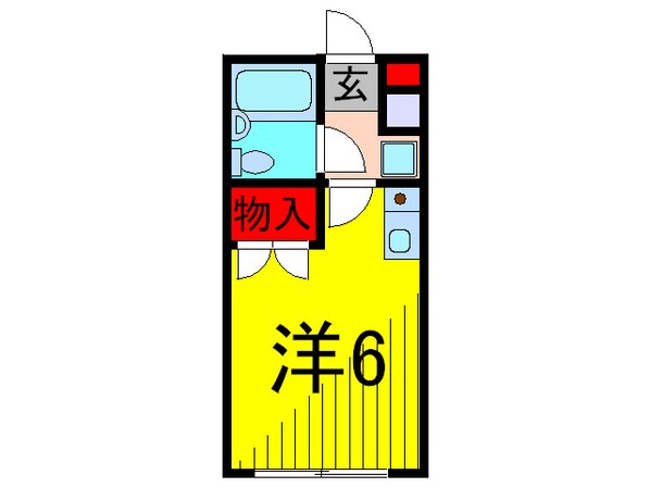 スクエア金町の物件間取画像